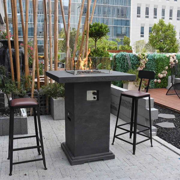 Vuurtafel Elementi Montreal Statafel (gas) - Afbeelding 3
