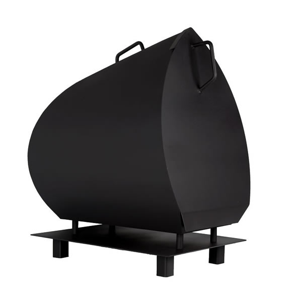 Voorzetkap Tuinhaard Magma Corten Zwart - Afbeelding 3