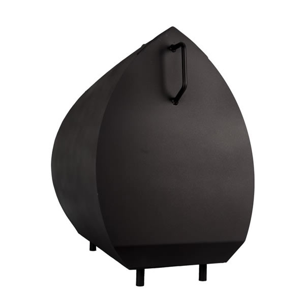 Voorzetkap Tuinhaard Magma Corten Zwart - Afbeelding 2