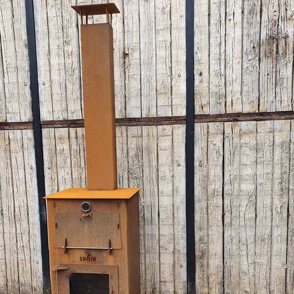 Tuinhaard regenkap KNOER Corten - Afbeelding 2