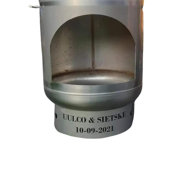 Tuinhaard persoonlijk graveren