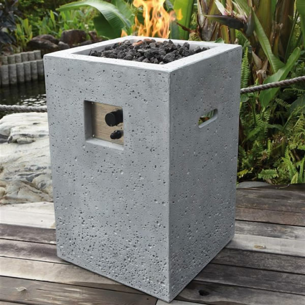 Vuurzuil Elementi Kelut Eco-Stone (gas) - Afbeelding 5