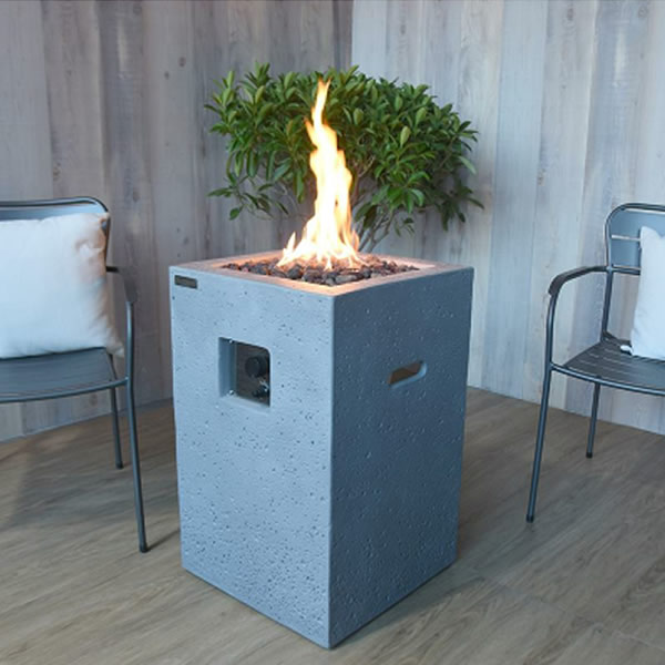 Vuurzuil Elementi Kelut Eco-Stone (gas) - Afbeelding 2