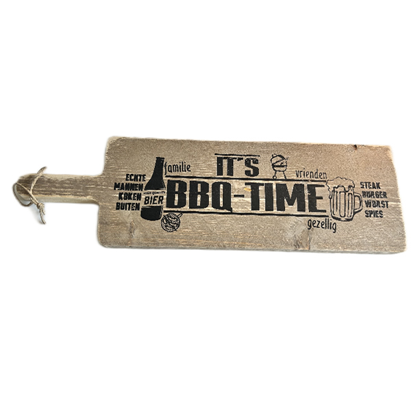 Hapjesplank BBQ Time steigerhout - Afbeelding 2
