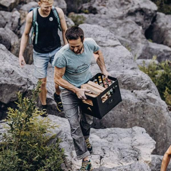 Vuurkorf Höfats Beer Box Bamboe plank - Afbeelding 3