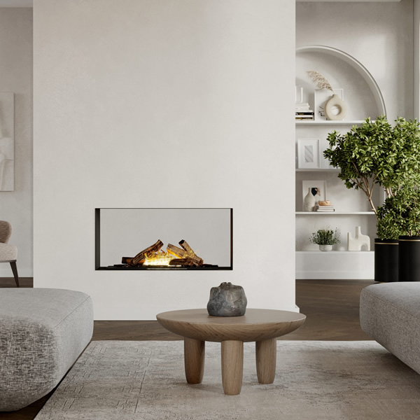 Inbouwhaard Biopasja Vaperior Doorkijk (waterdamp) - Afbeelding 2