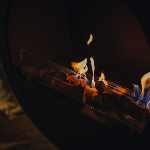 Plafondhaard Infire Incyrcle Zwart (bio-ethanol) - Afbeelding 4
