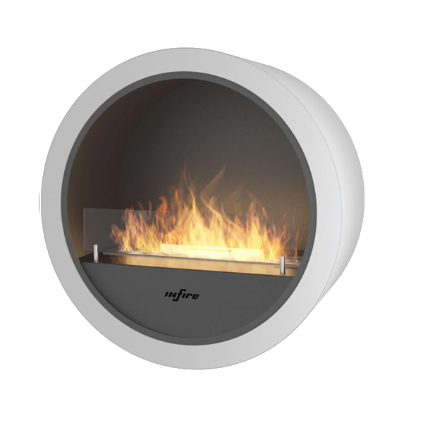 Wandhaard Infire Incyrcle Wall Wit (bio-ethanol)
