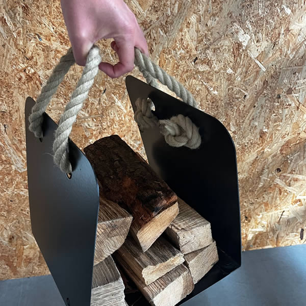 Houtopslag draagbaar MAGMA - Afbeelding 2