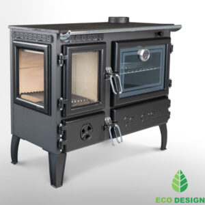 Houtkachel Fornuis met oven Caliskan 214 3D