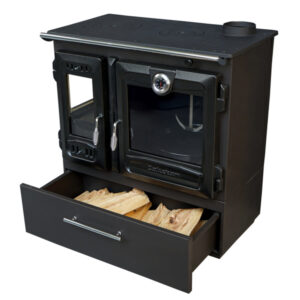 Houtkachel Fornuis met oven en lade Caliskan 216 3D