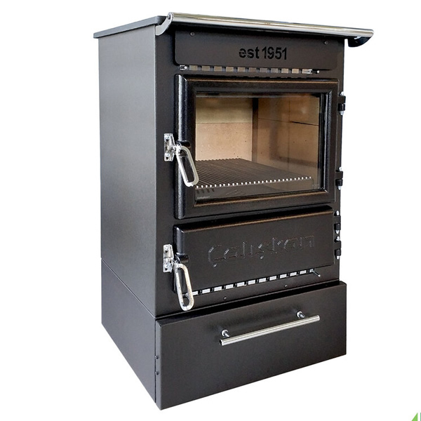 Vrijstaande houtkachel met lade Caliskan 305