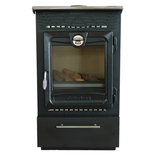 Vrijstaande houtkachel met lade Caliskan 315 - Afbeelding 3