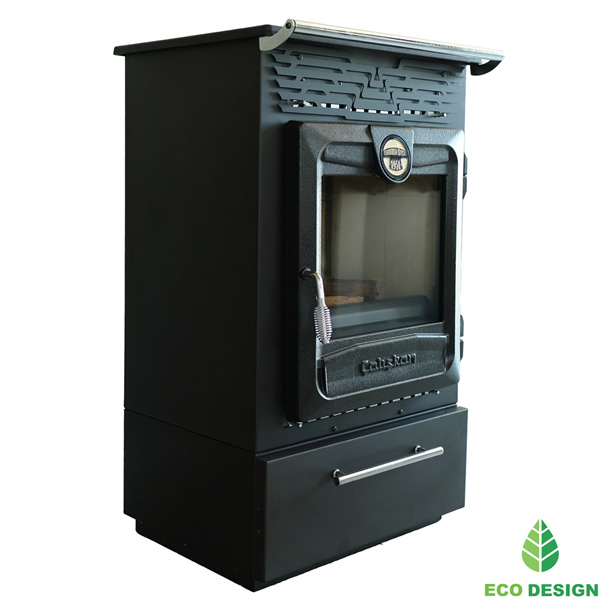 Vrijstaande houtkachel met lade Caliskan 315 - Afbeelding 2