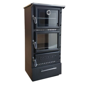 Vrijstaande houtkachel met oven en lade Caliskan 306