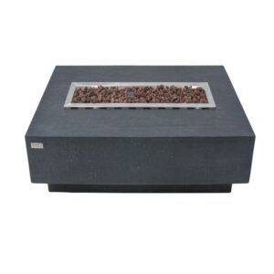 Vuurtafel Elementi Hampton Dark Grey (gas)